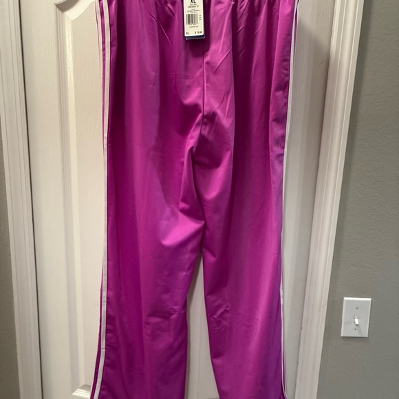Adidas ladies purple burst track pants size XL - Picture 5 of 8